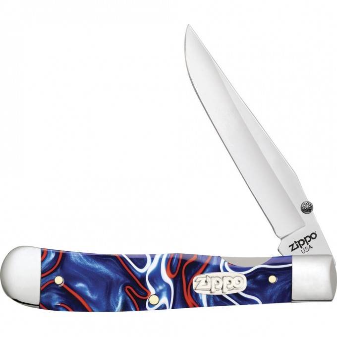 Нож перочинный ZIPPO PATRIOTIC KIRINITE SMOOTH TRAPPERLOCK + ЗАЖИГАЛКА 50593_207