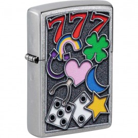 Зажигалка ZIPPO ALL LUCK 48682