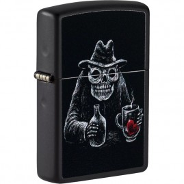 Зажигалка ZIPPO BAR SKULL DESIGN 49254