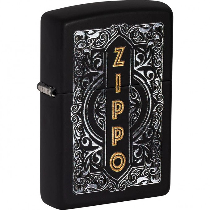 Зажигалка ZIPPO CLASSIC BLACK MATTE 49535