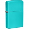 Зажигалка ZIPPO CLASSIC FLAT TURQUOISE 49454