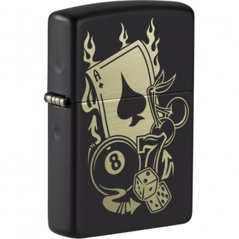 Зажигалка ZIPPO GAMBLING DESIGN 49257