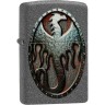 Зажигалка ZIPPO METAL DRAGON SHIELD DESIGN 49072