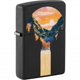 Зажигалка ZIPPO MOUNTAIN WATERFALL 48676