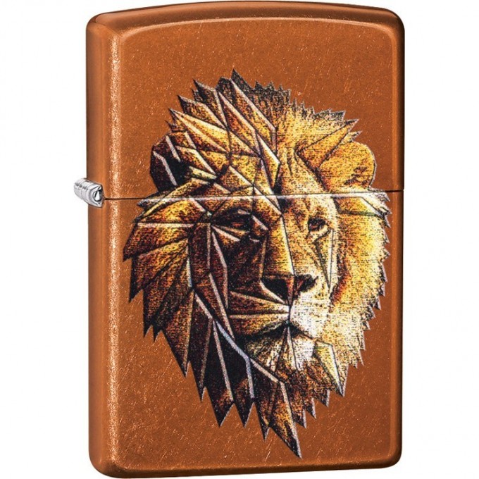 Зажигалка ZIPPO POLYGONAL LION 29865