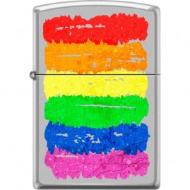 Зажигалка ZIPPO РАДУГА 205_rainbow