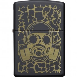 Зажигалка ZIPPO SKULL GAS MASK 49574