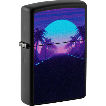 Зажигалка ZIPPO SUNSET BLACK 49809