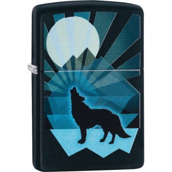 Зажигалка ZIPPO WOLF AND MOON 29864