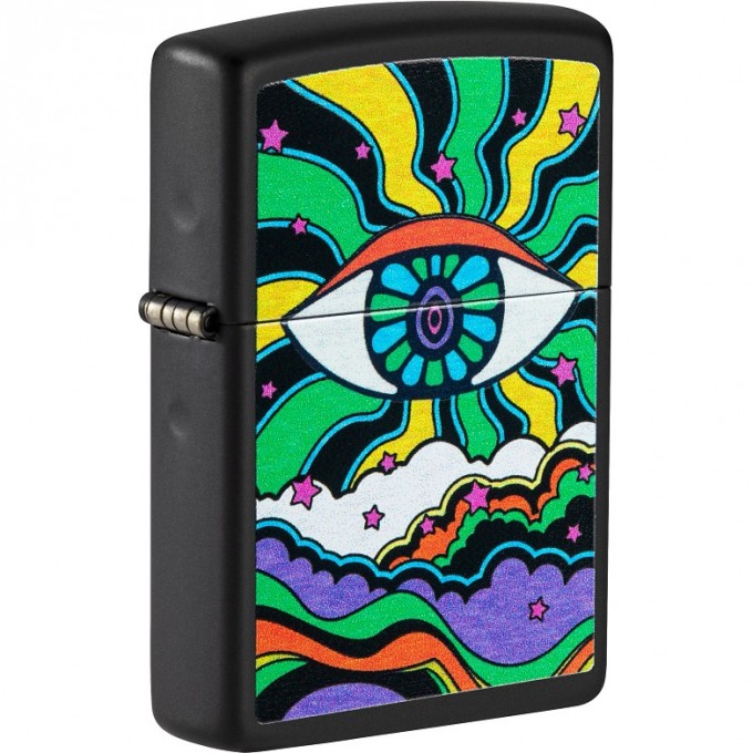 Зажигалка ZIPPO ZIPPO BLACK LIGHT EYE 49699