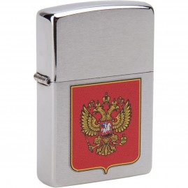 Зажигалка ZIPPO 200 ГЕРБ РОССИИ