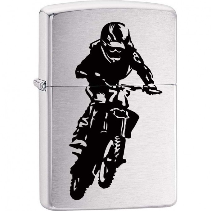 Зажигалка ZIPPO 200 MOTORCROSS RIDER 29207