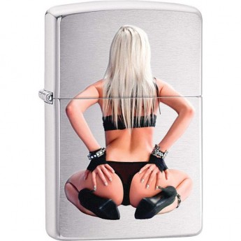 Зажигалка ZIPPO 200 SITTING BLONDE