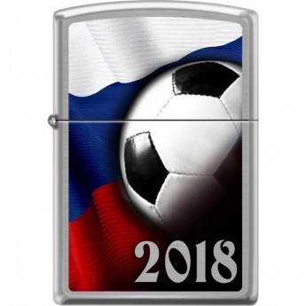 Зажигалка ZIPPO 200 RUSSIAN SOCCER 2018