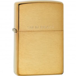 Зажигалка ZIPPO BRUSHED BRASS 204