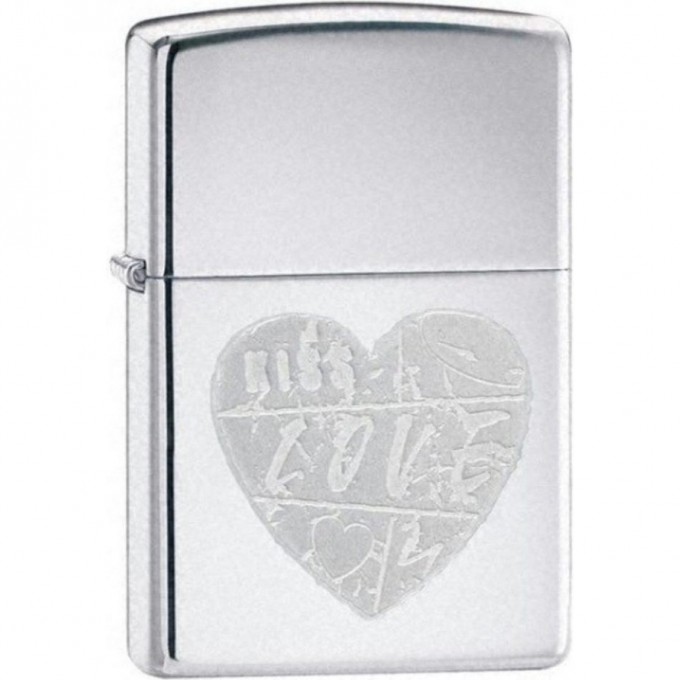 Зажигалка ZIPPO FOR THE LOVE OF CHROME 24198