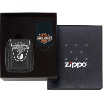 Зажигалка ZIPPO HARLEY-DAVIDSON 218HD.H252 и чехол HDP6