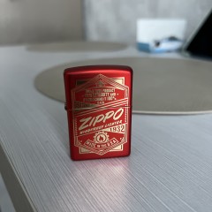 Зажигалка ZIPPO CLASSIC METALLIC RED 48620